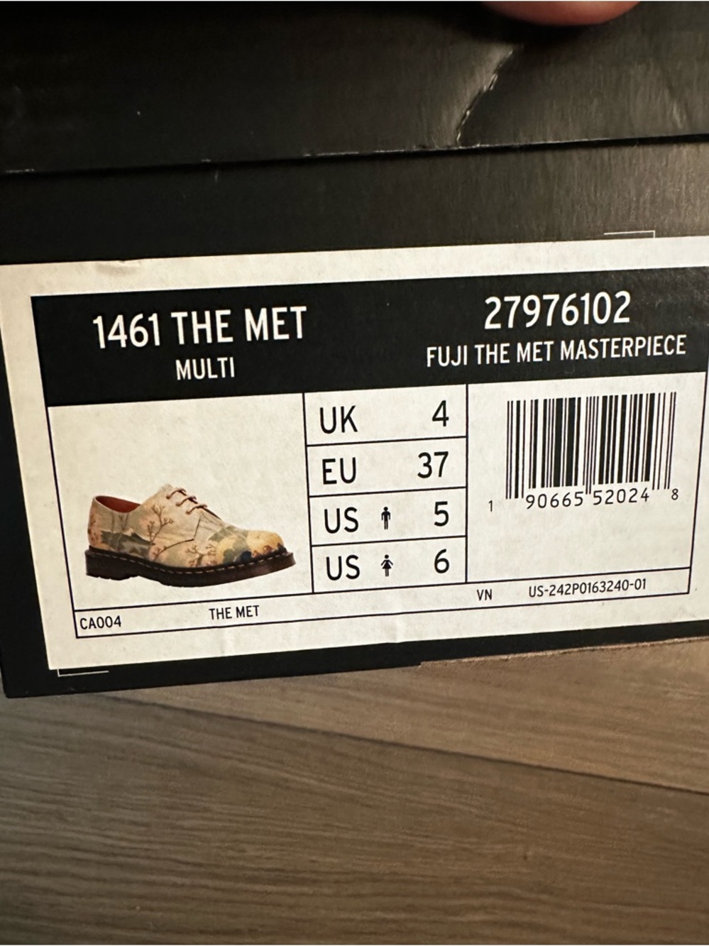 Dr. Martens 1461 The Met Fuji Oxford - Picture 3 of 7